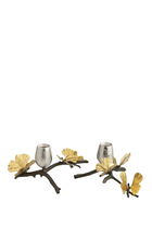 Butterfly Ginkgo Candle Holders